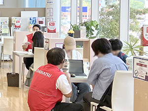 マルシェの様子